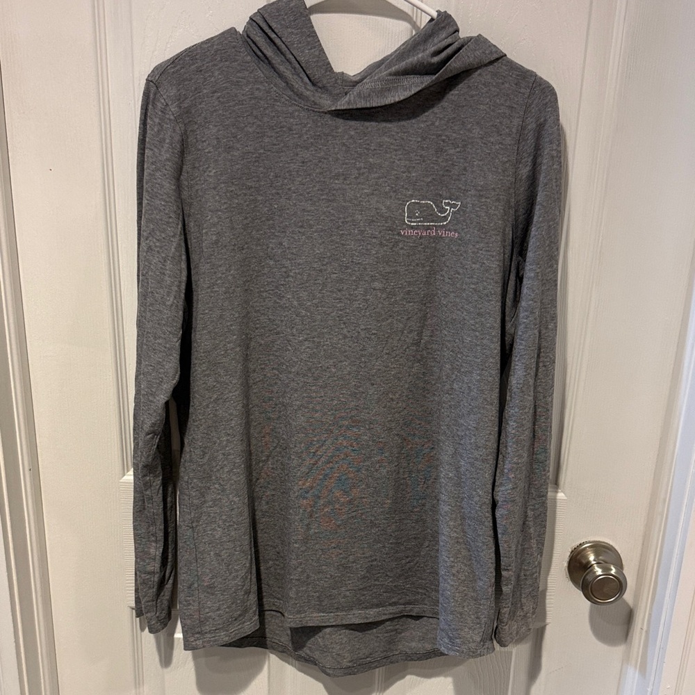 Vineyard Vines Charcoal Long Sleeve Hoodie